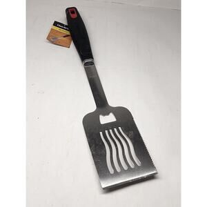 Char-Broil 17"BBQ Spatula with Cool Touch Handle Bottle Opener Stainless .. NEW